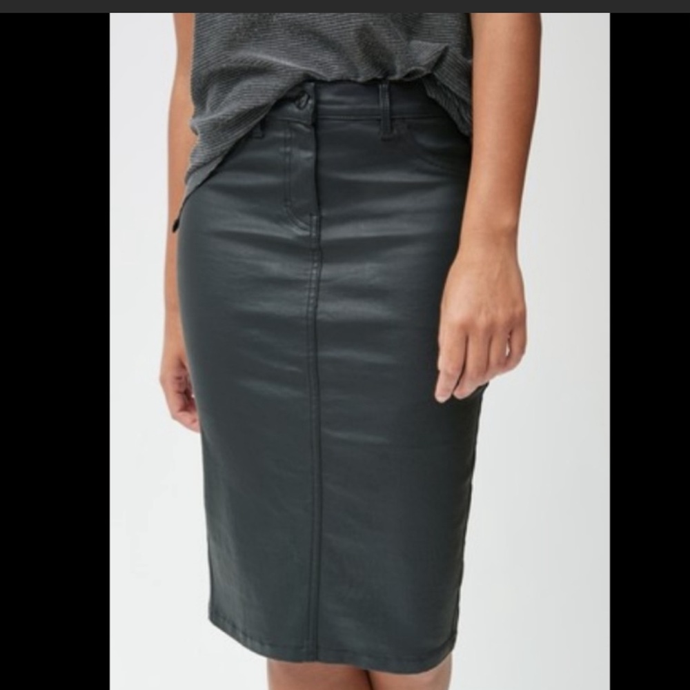 Marc Jacobs coated skirt
